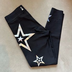 Ultracor SoulCycle Holographic Star Leggings